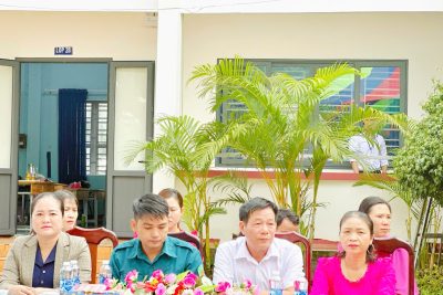 Trường Tiểu học Nguyễn Chí Thanh hân hoan trong Lễ khai giảng năm học mới.